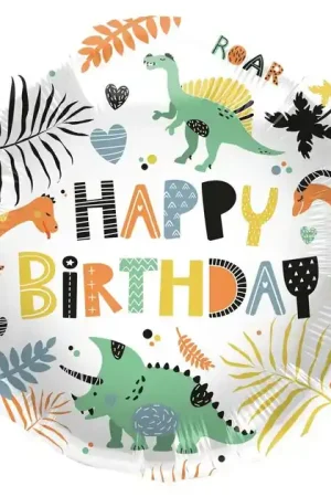 Gecertificeerd Folieballon Dinosaurus 45 cm