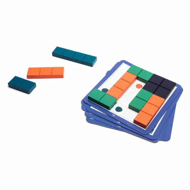 BS Toys Vierkant Puzzel Hout - Vormenspel Veilige Betaling