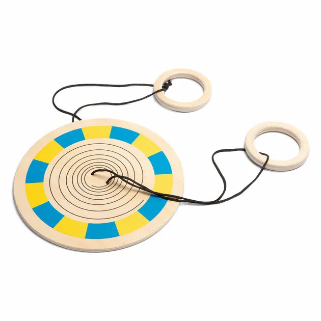 Gecertificeerd BS Toys Kleurenspinner Hout Trekspel