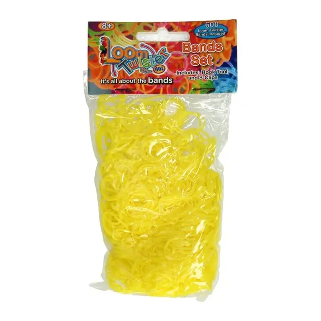 Alleen Vandaag Loombands Geel Set, 600st.