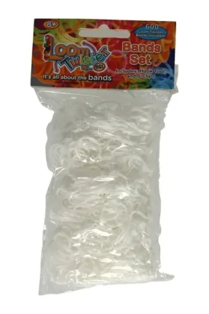 Loombands Wit Set, 600st. Direct Beschikbaar
