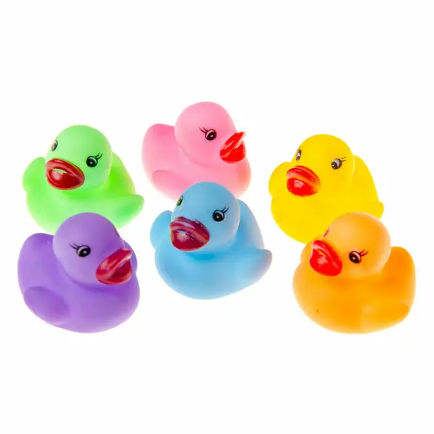 Badeendjes Kleur, 24st. Speciale Aanbieding