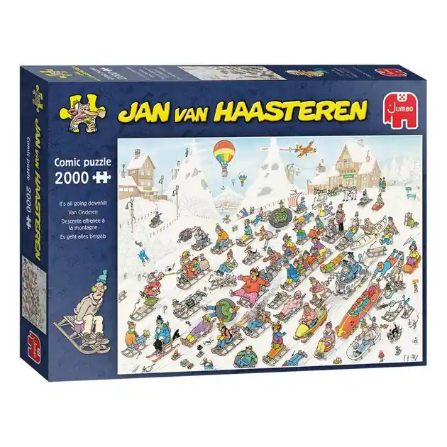 Jan van Haasteren - Van Onderen!, 2000st. Beperkt Aanbod