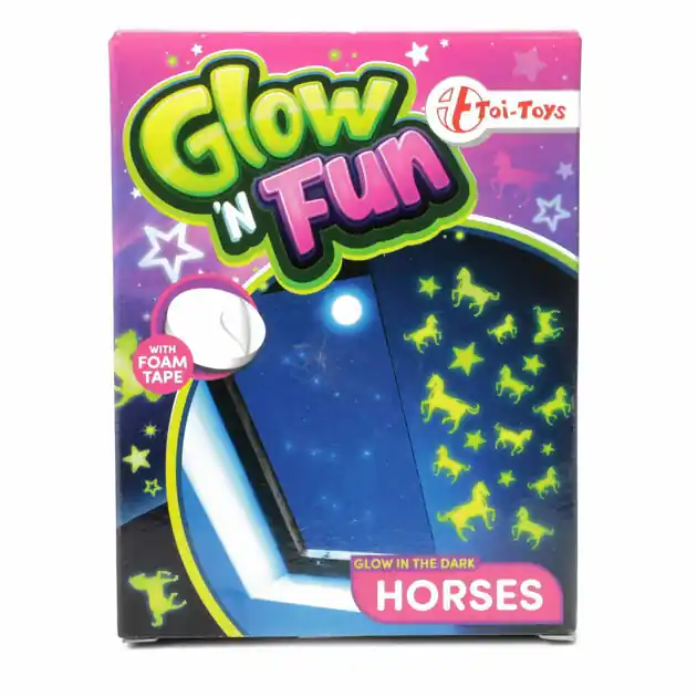 Glow n Fun Glow in the Dark Paarden Gereduceerde Prijs
