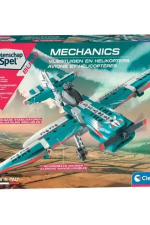 Voordeelprijs Clementoni Wetenschap & Spel Mechanica - Vliegtuigen