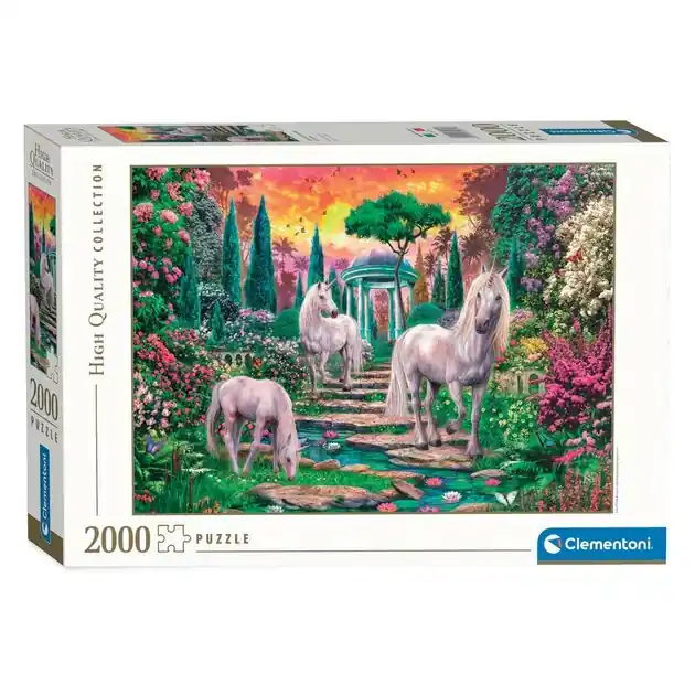 Beperkt Aanbod Clementoni Legpuzzel Classical Unicorns, 2000st.