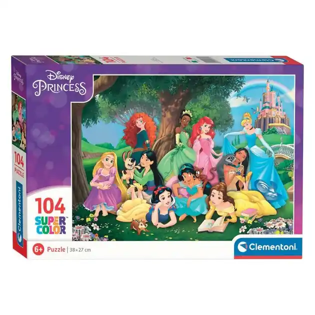 Op = Op Clementoni Legpuzzel - Disney Princess, 104st.