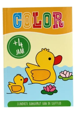 Betaalbaar Kleurboek Color 4+ Jaar