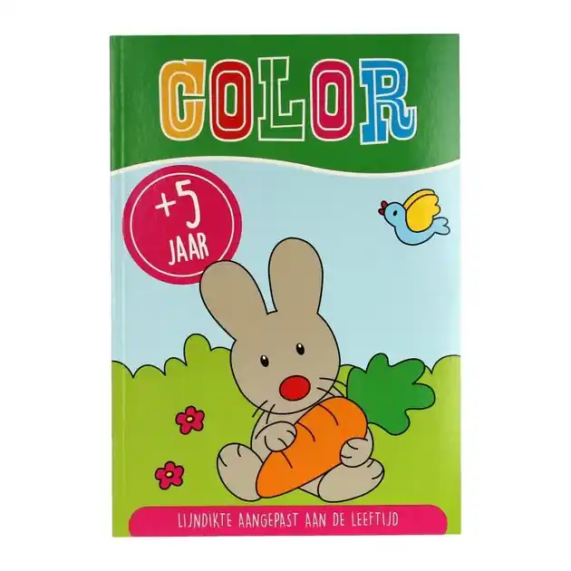 Kleurboek Color 5+ Jaar Alleen Vandaag
