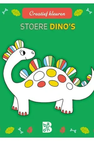 Creatief kleuren - Stoere dino's Dagaanbieding