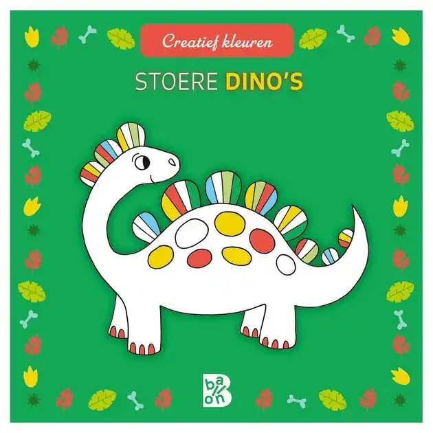 Creatief kleuren - Stoere dino's Dagaanbieding