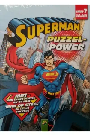 Superman Power Letterpuzzels, Doolhoven Doeboek Aanbieding