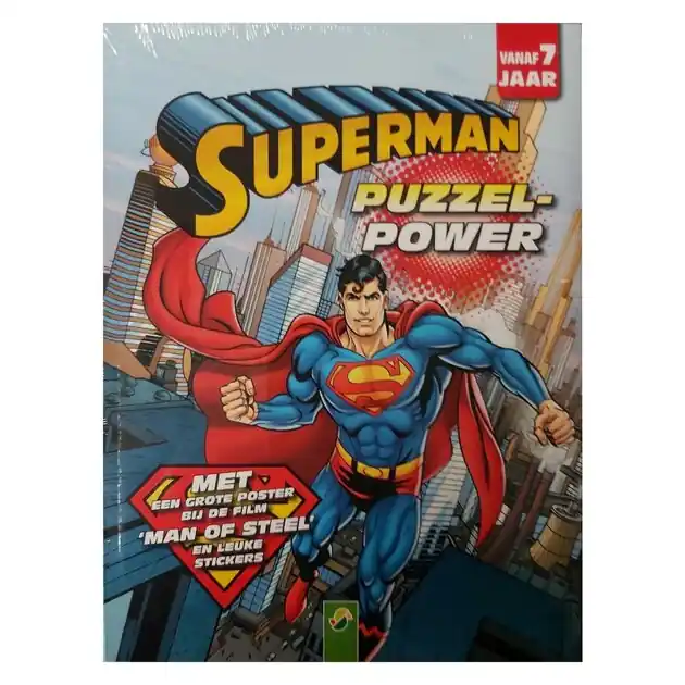 Superman Power Letterpuzzels, Doolhoven Doeboek Aanbieding