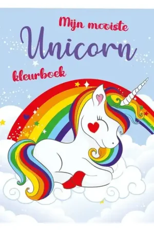 Gratis Retour Mijn Mooiste Unicorn Kleurboek, 48pag.