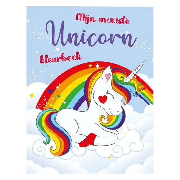 Gratis Retour Mijn Mooiste Unicorn Kleurboek, 48pag.