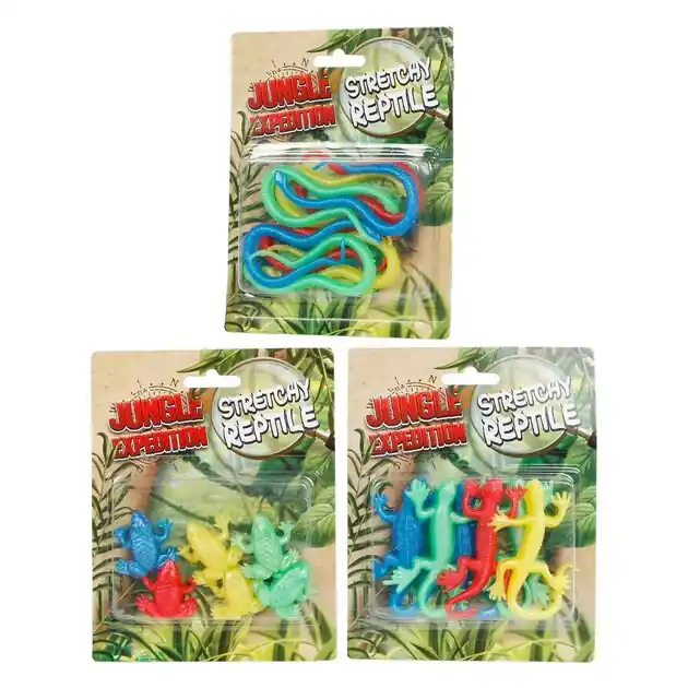 Hoge Kwaliteit Jungle Expedition Stretch Reptielen. 6st.