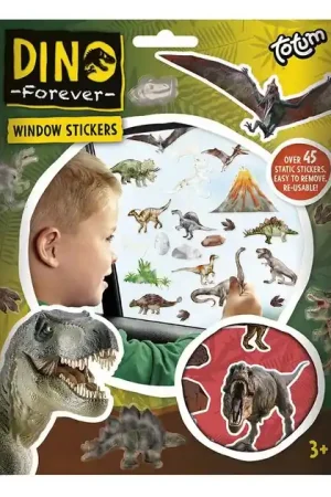 Totum Dino Forever - Raamstickers Actieprijs
