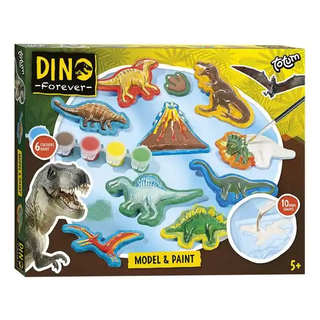 Totum Dino Forever - Gips Gieten en Schilderen Koop Online