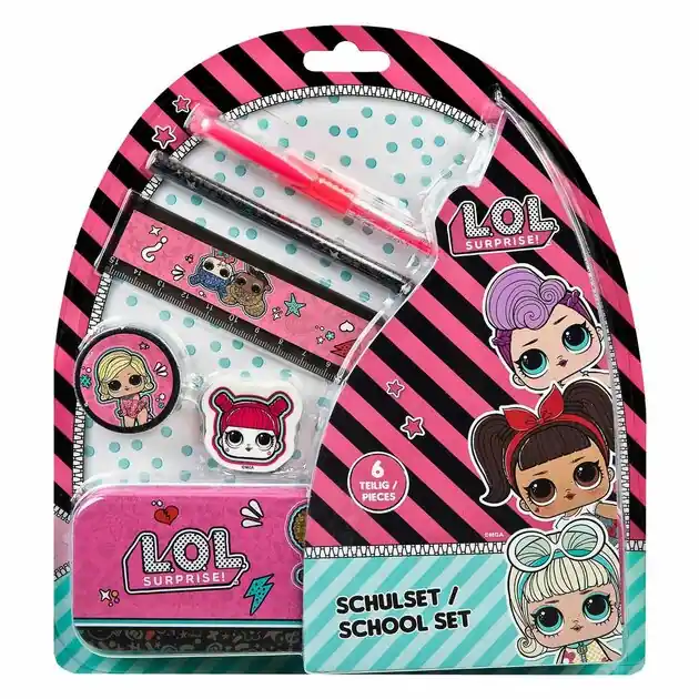 L.O.L Surprise Schoolset, 6dlg. Laatste Versie
