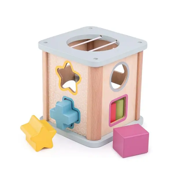 Bigjigs Houten Vormenstoof, 9dlg. - FSC 100% Snelle Levering
