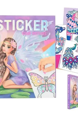 Betaalbaar TOPModel Sticker Your Picture Fantasy Stickerboek