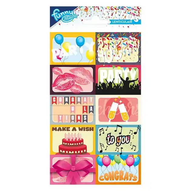 Actieprijs Stickervel Party