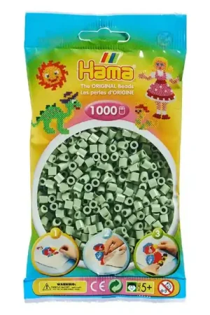 Flitsaanbieding Hama Midi Strijkkralen - Eucalyptus, 1000st.