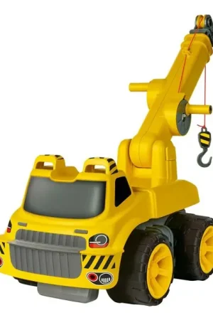 Voordeelprijs BIG Power Worker Maxi Loopauto met Kraan