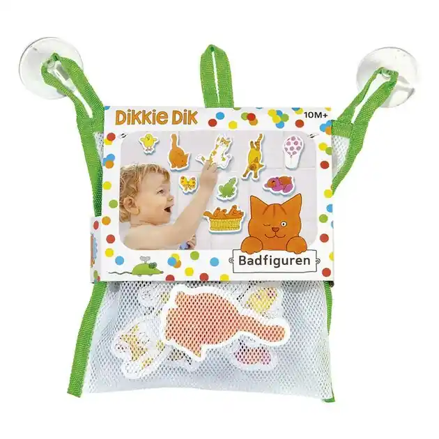 Favoriet Dikkie Dik Badfiguren, 10st.