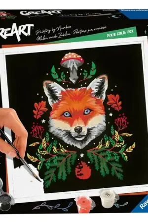 Bestel Nu Ravensburger CreArt - Pixie Cold Edition Fox