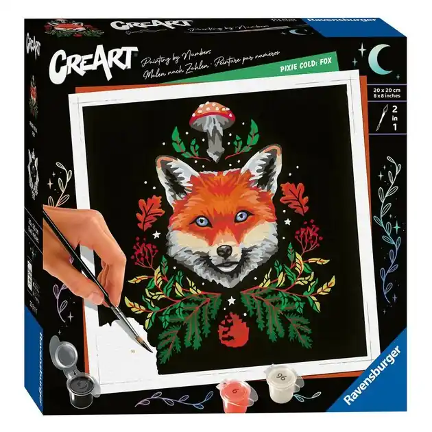 Bestel Nu Ravensburger CreArt - Pixie Cold Edition Fox