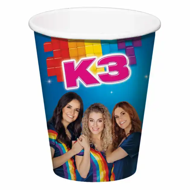 Weekendaanbieding K3 Bekers, 6st.