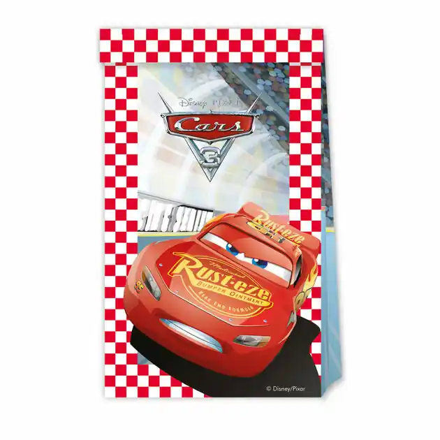 Bestel Nu Cars Uitdeelzakjes, 4st.