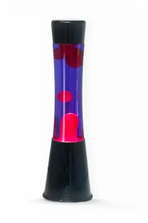 Exclusieve Aanbieding Lavalamp Zwart/Paars/Roze, 40cm