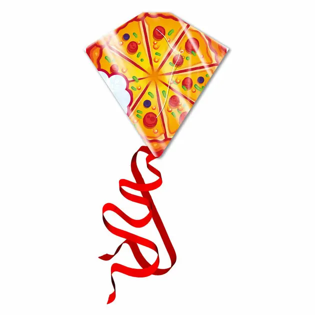 Actieprijs Kites Ready 2 Fly - Vlieger Pizza