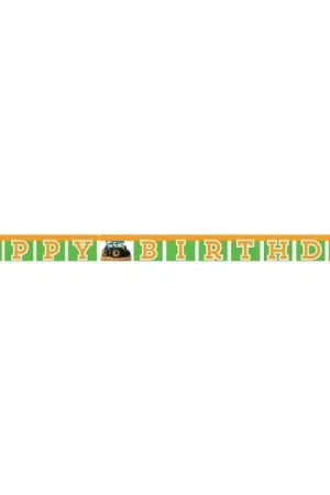 Populair Tractor Letterslinger Happy Birthday