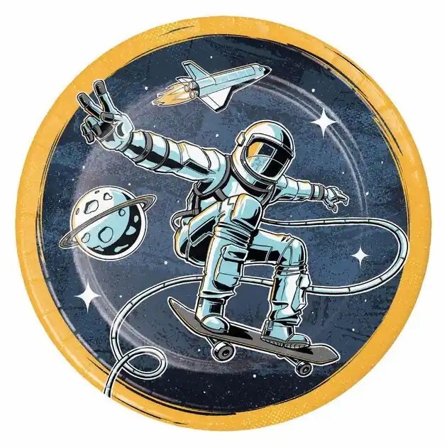 Astronaut Bordjes, 8st. Gratis Retour