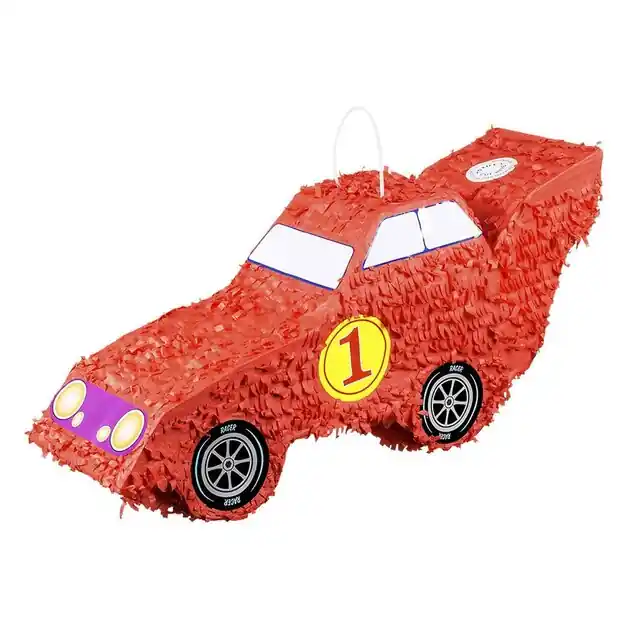 Lage Kosten Pinata Raceauto Rood