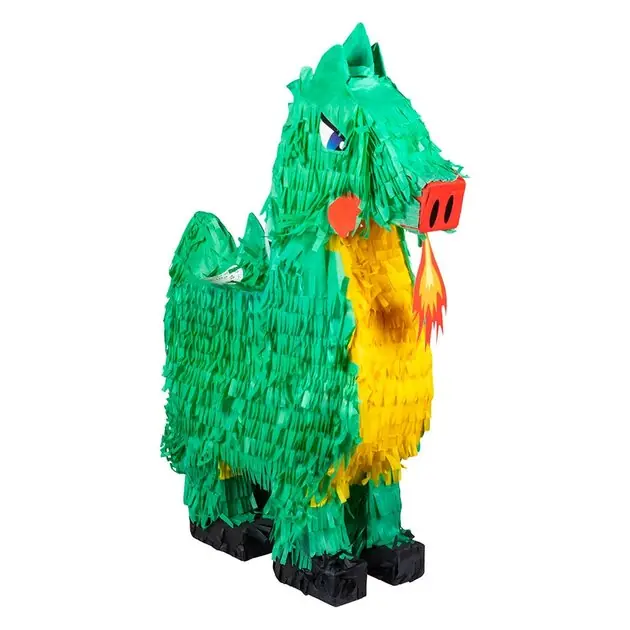 Pinata Draak Groen Seizoensaanbieding
