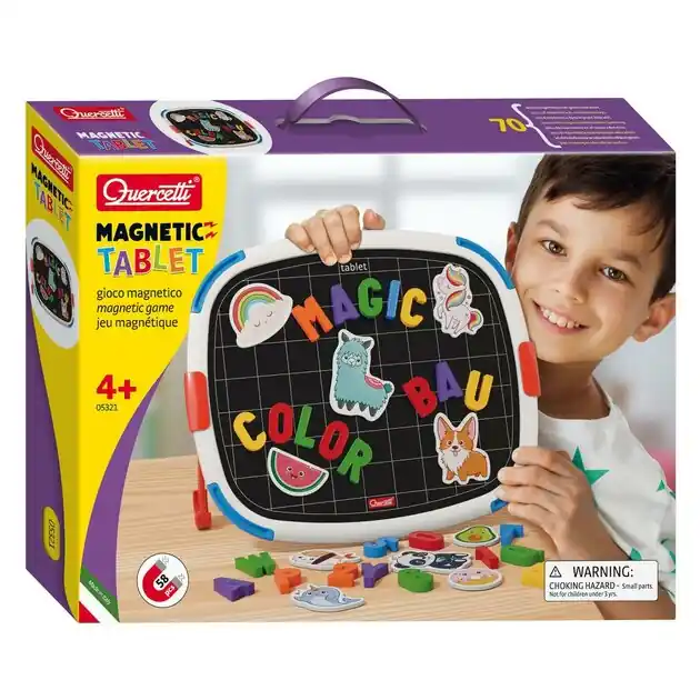 Quercetti Magneet Tablet Basis Letters Beperkt Aanbod