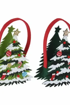 Bestel Nu Vilten Tasje Kerstboom