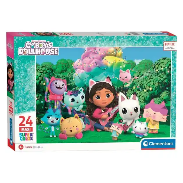 Clementoni Puzzel Maxi Gabby's Poppenhuis, 24st. Rechtstreeks Van De Fabrikant