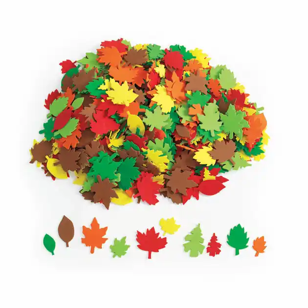 Op = Op Colorations - Gekleurde Bladeren Foam, 500st.