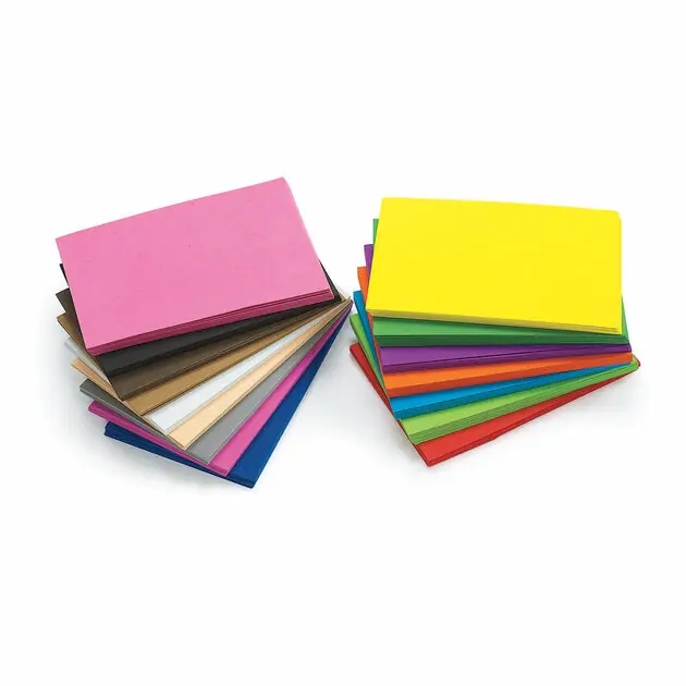 Gecertificeerd Colorations - Foam Papier Super Pack, 100 Vellen (16 Kleuren)