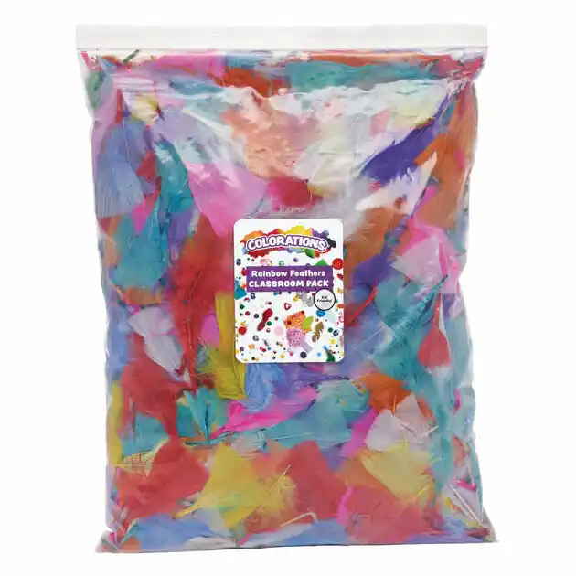 Goedkoop Colorations - Regenboog Veren