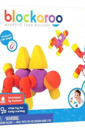 Blockaroo Magnetische Foam Blokken Dieren, 17dlg. Nu Kopen