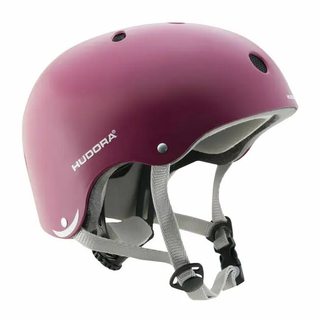 Lage Prijs HUDORA Skate Helm - Berry XS (48-52)
