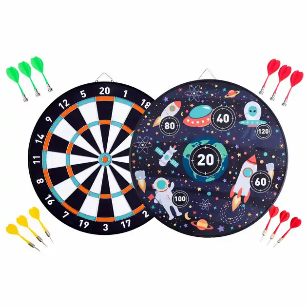 Magnetisch Dartbord Dubbelzijdig - Ruimte Koopje