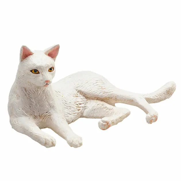 Mojo Farmland Liggende Kat Wit - 387368 Bestel Nu