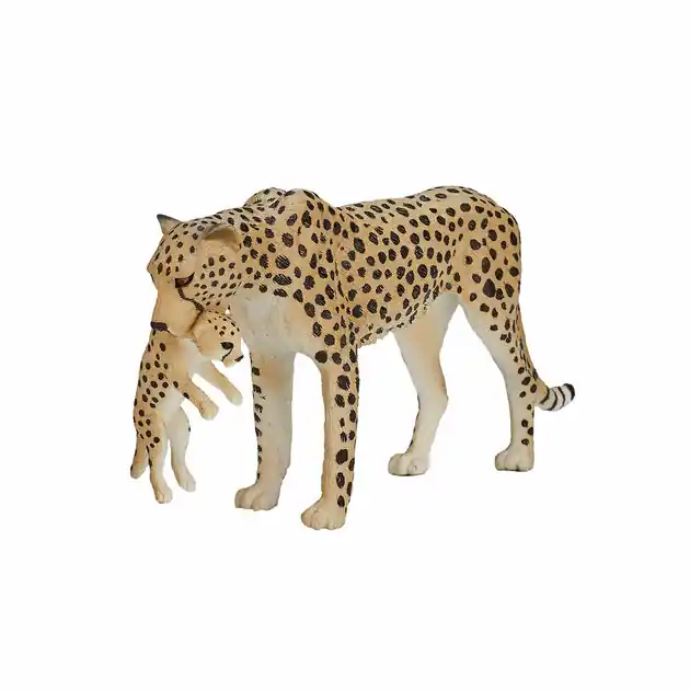Mojo Wildlife Cheetah Vrouwtje met Welp - 387167 Must-Have